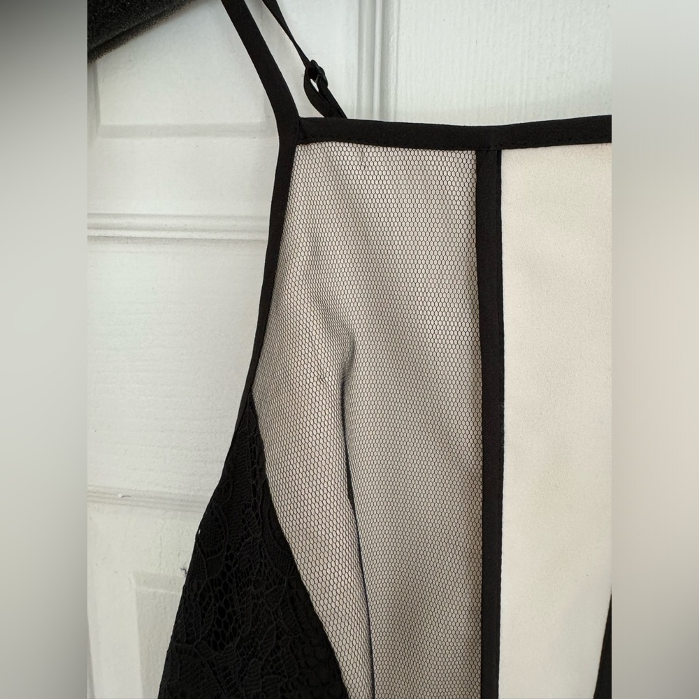BCBG GENERATION Blocked Tulle Cocktail Dress - Picture 11 of 11